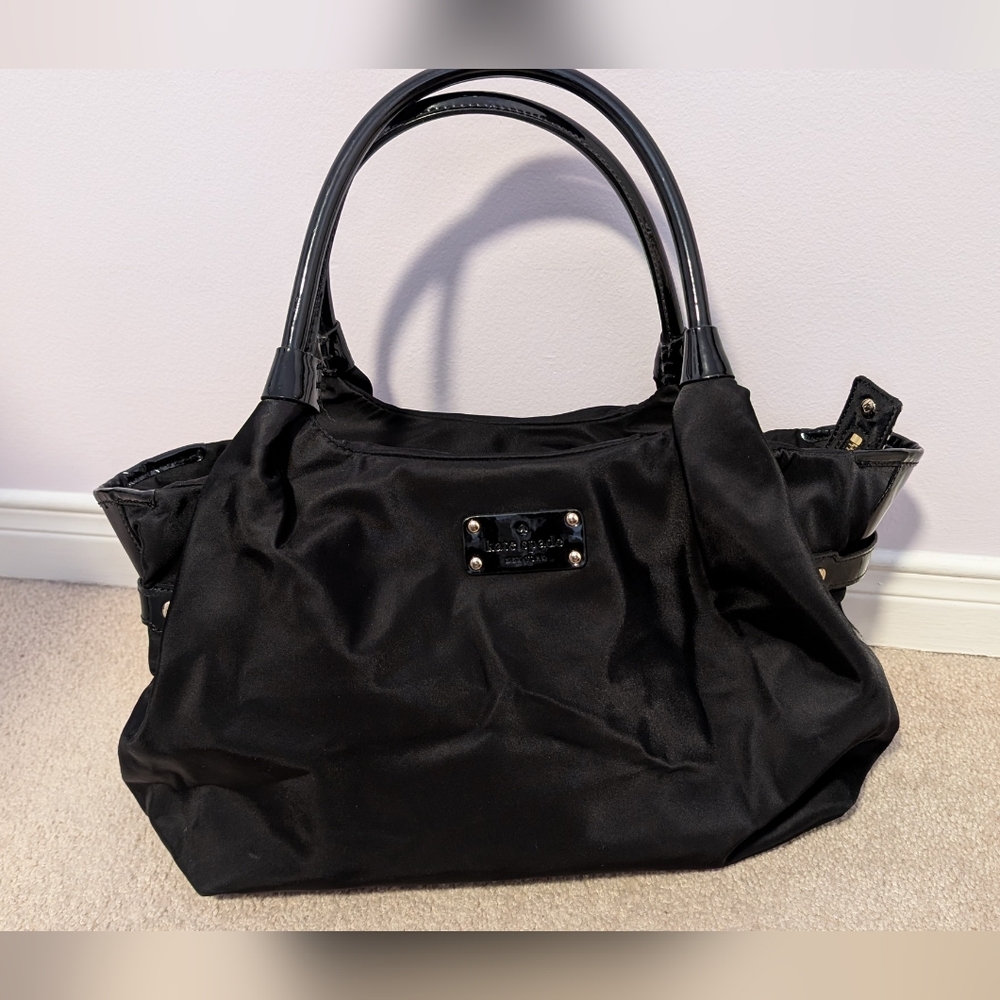 Kate Spade Black Nylon Handbag